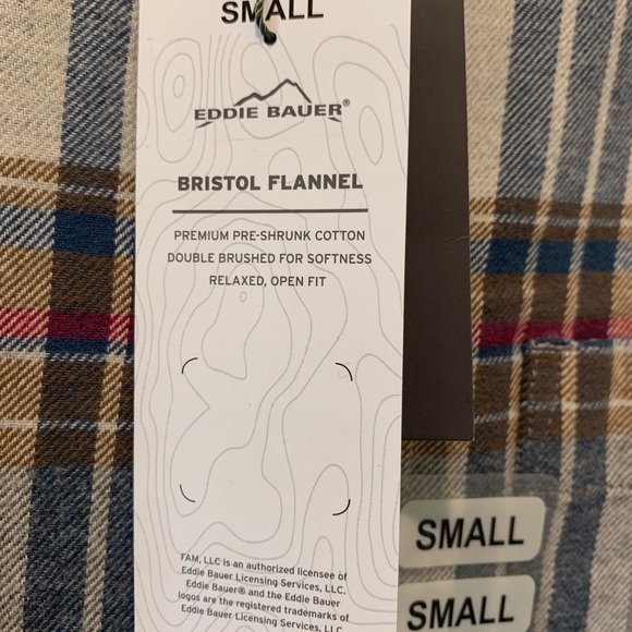Eddie Bauer Flannel Plaid Shirt - Picture 11 of 14